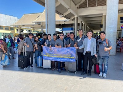 ผู้บริหารสมาคมฯ และสมาชิกสมาคมฯ ได้เดินทางไป สปป.ลาว เพื่อพบปะเยี่ยมชมดูงาน และแลกเปลี่ยนความรู้ด้านงานช่าง